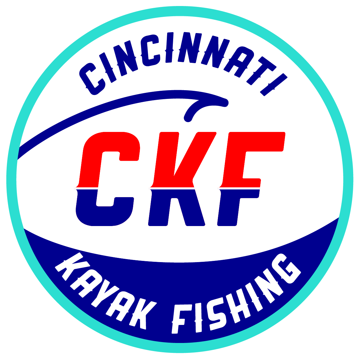 Cincinnati Kayak Fishing CKF logo